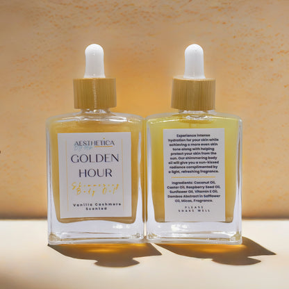 Golden Hour Shimmering Body Oil